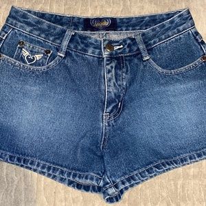 Dark wash angels jean shorts